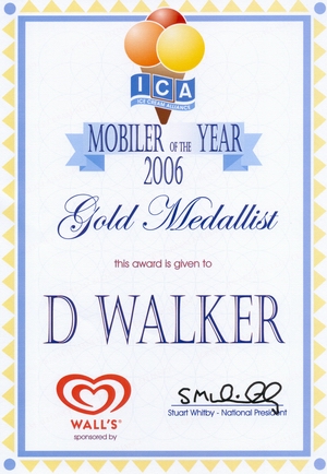 Mobiler of the Year 2006/7 Derek Walker